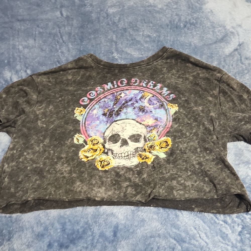 No Boundaries Charcoal Tee
